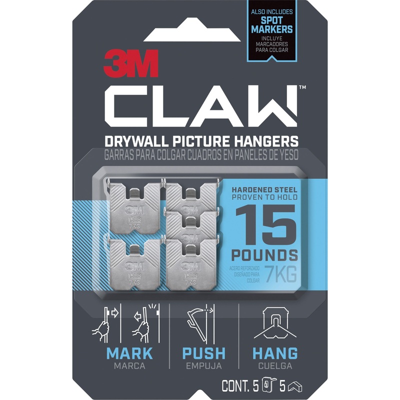 3M CLAW Drywall Picture Hanger – MMM3PH15M5ES