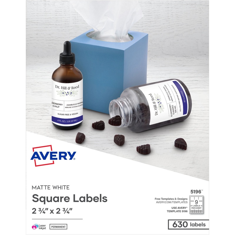 Avery 3-1/2 Diskette Labels – AVE5196