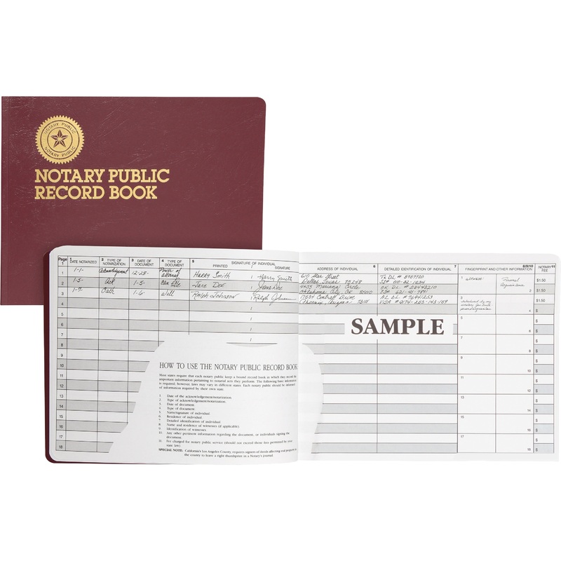 Dome Notary Public Book – DOM880