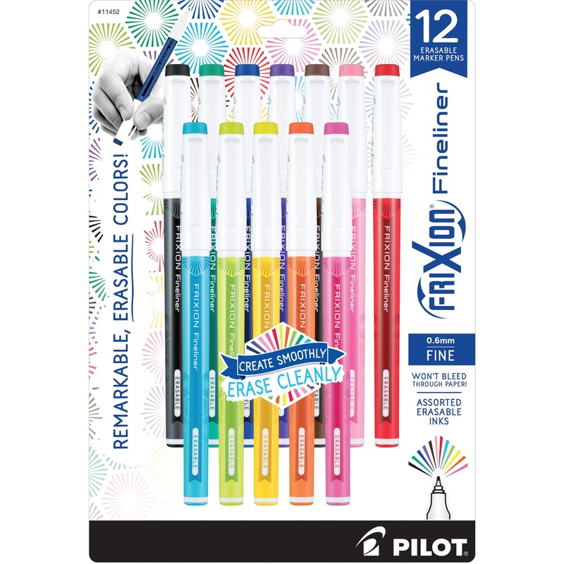 FriXion Fineliner Erasable Marker Pens – PIL11452