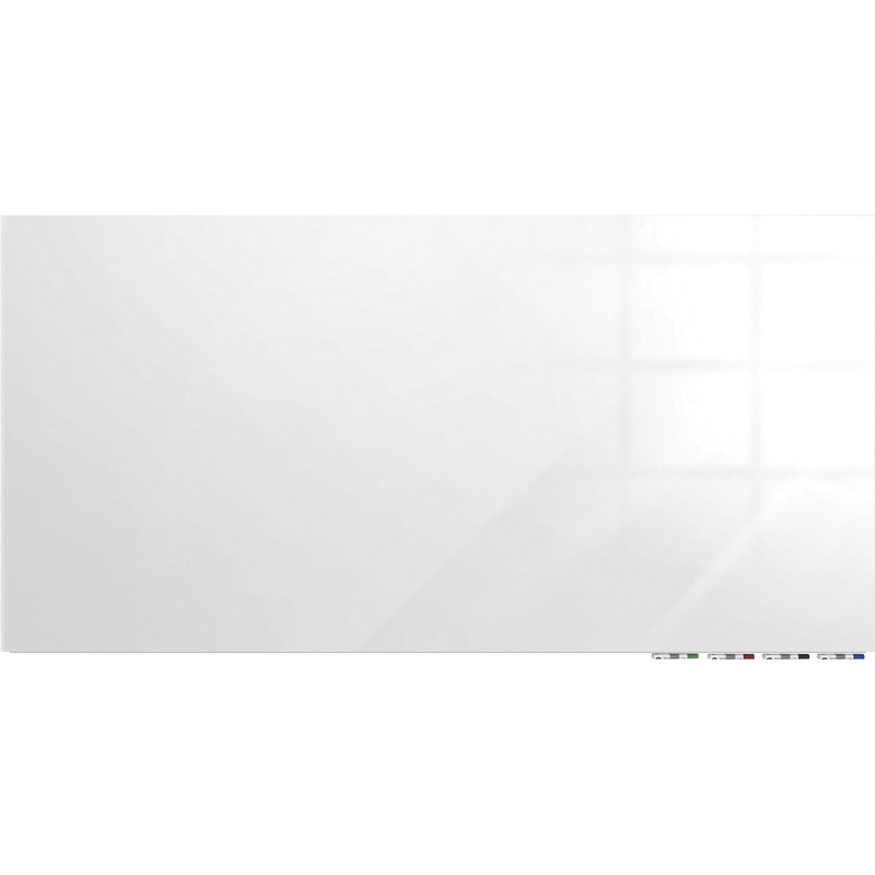 Ghent Aria Low Profile Glass Whiteboard – GHEARIASM46WH