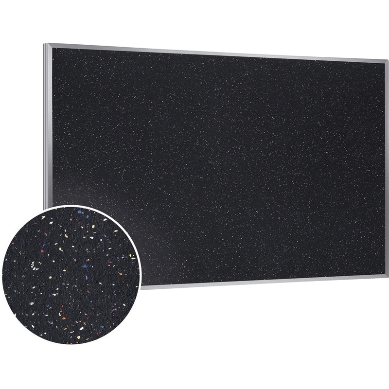 Ghent Recycled Bulletin Board with Aluminum Frame – GHEATR35CF