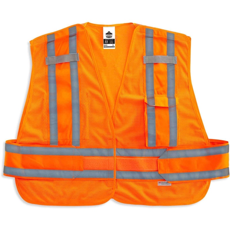 GloWear 8244PSV Type P Class 2 Expandable Public Safety Vest – EGO21362