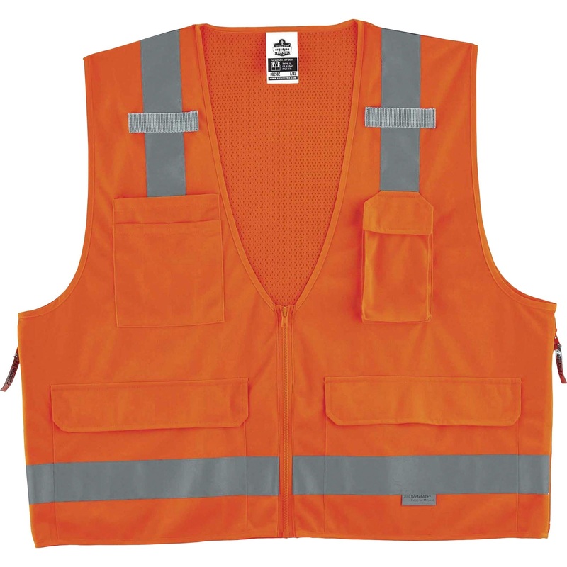 GloWear 8250Z Type R Class 2 Surveyors Vest – EGO21417