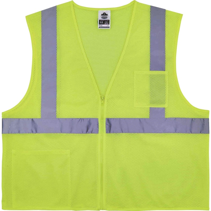 GloWear 8256Z Treated Polyester Hi-Vis Class 2 Vest – EGO21579