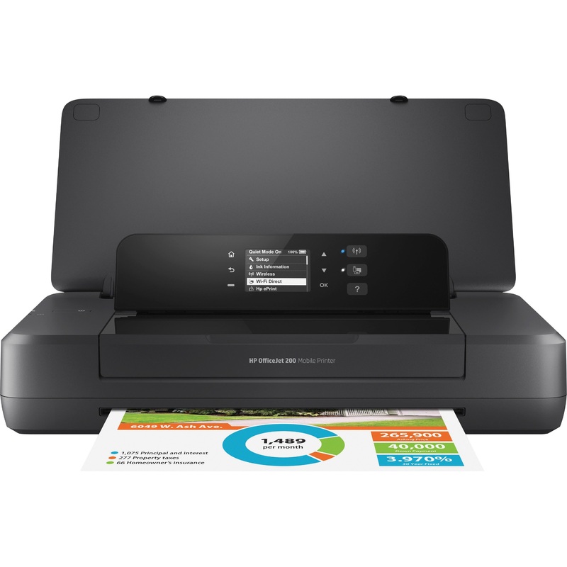 HP Officejet 200 Portable Inkjet Printer – Color – HEWCZ993A