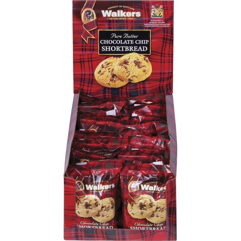 Office Snax Chocolate Chip Shortbread Cookies – OFXW1537D