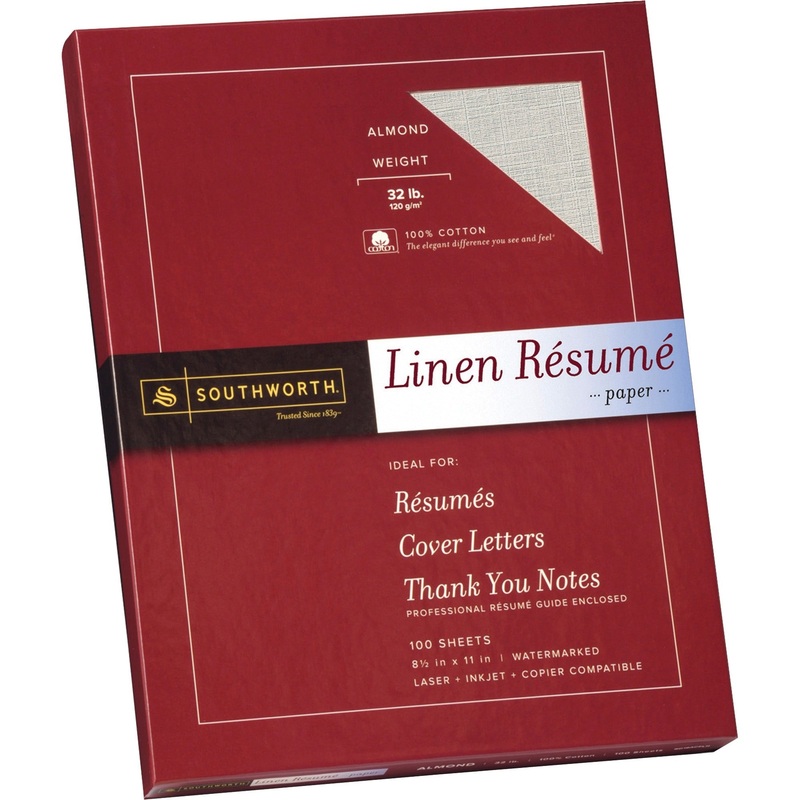 Southworth 100% Cotton Resume Paper – SOURD18ACFLN