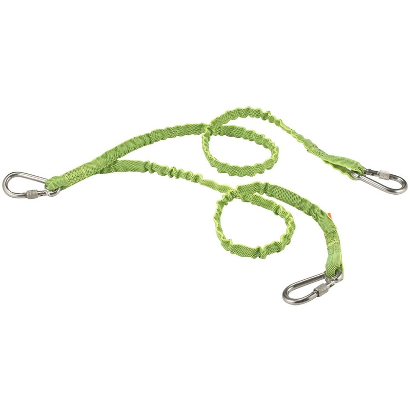 Squids 3311 Twin Leg Stainless Triple Carabiner Tool Lanyard – 15lbs – EGO19083