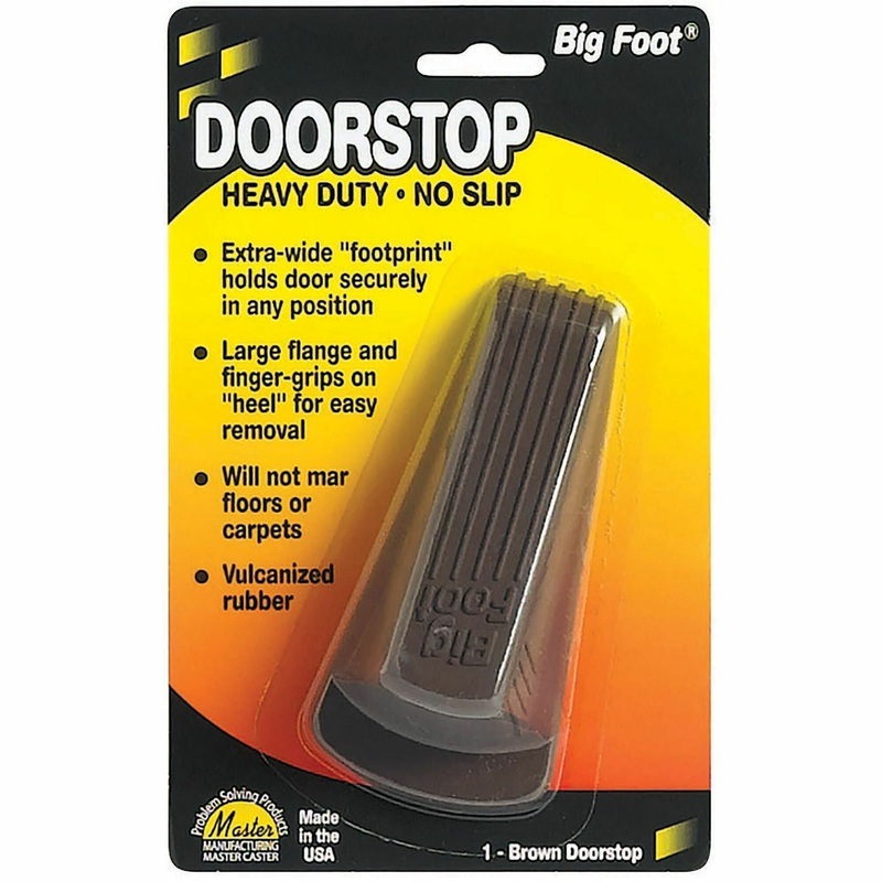Big Foot Doorstop, Brown – MAS00920