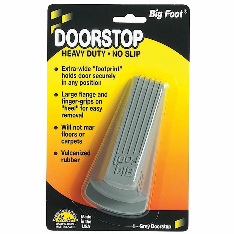 Big Foot Doorstop, Gray – MAS00941