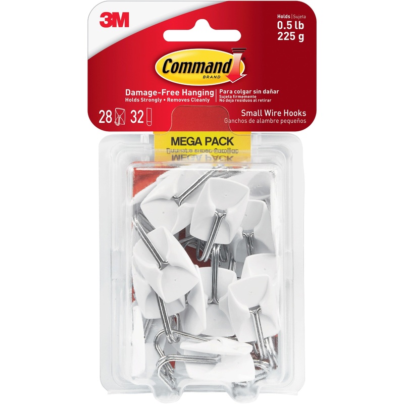 Command Small Wire Hooks Mega Pack – MMM17067MPES