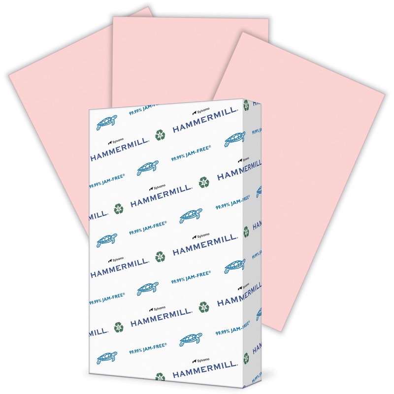 Hammermill Colors Recycled Copy Paper – Pink – HAM103390