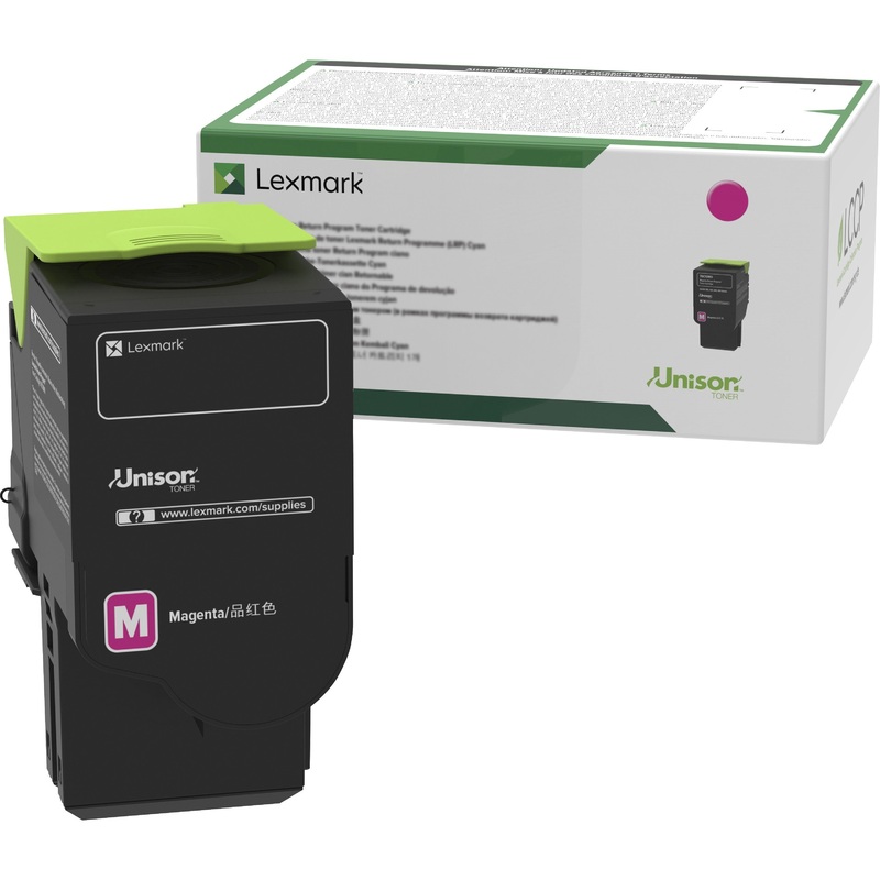 Lexmark Unison Original Ultra High Yield Laser Toner Cartridge – Magenta – 1 Each – LEX78C1UM0