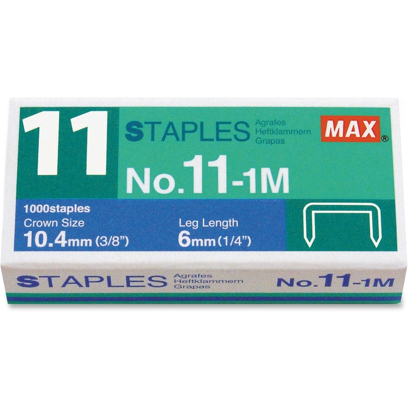 MAX No. 11-1M Staples – MXBNO111M