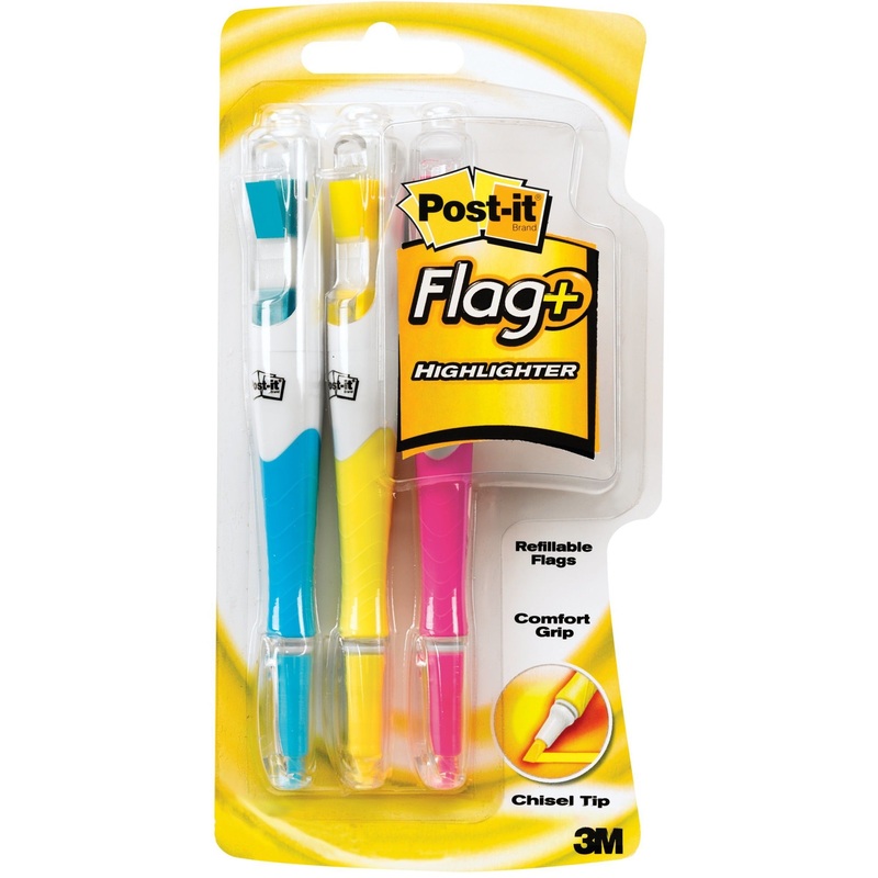 Post-it Flag+ Highlighter – MMM689HL3