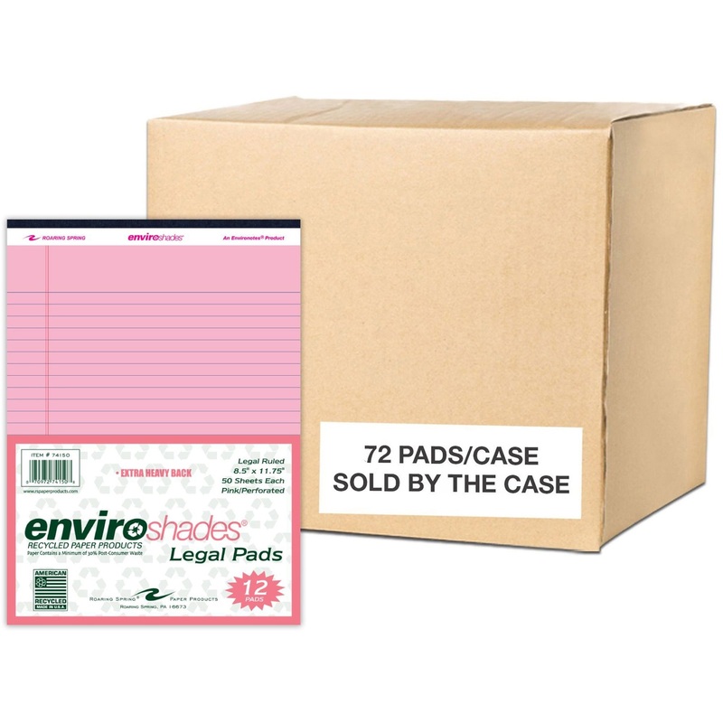 Roaring Spring EnviroShades Colored Legal Pad – ROA74150CS