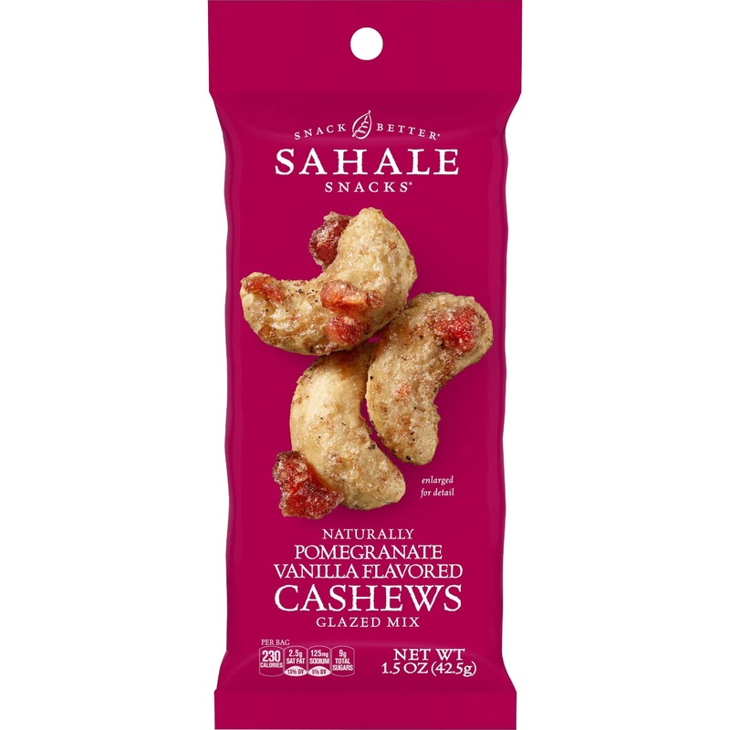 Sahale Snacks Pomegranate/Vanilla Cashews Glazed Snack Mix – SMU00328