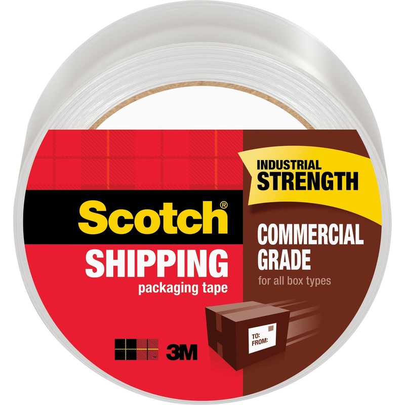Scotch Commercial-Grade Shipping/Packaging Tape – MMM3750