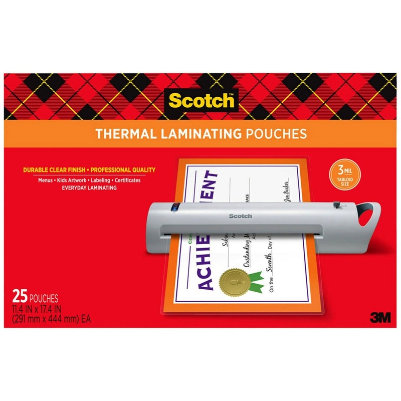 Scotch Thermal Laminator Pouches – MMMTP385625