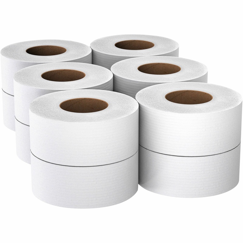 Scott 100% Recycled Fiber High-Capacity Jumbo Roll Toilet Paper – KCC67805