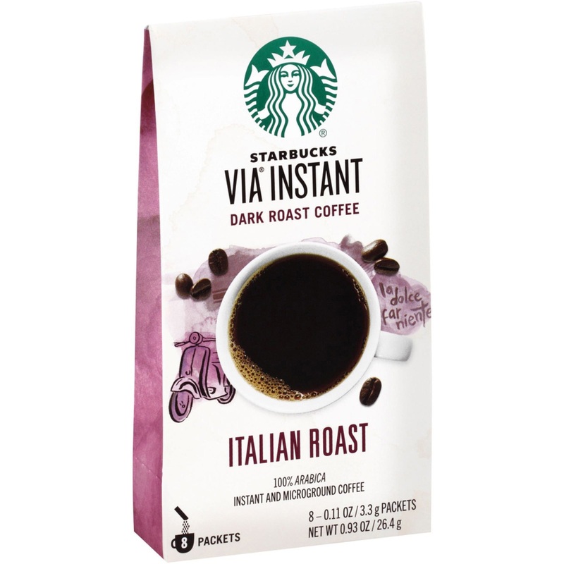 Starbucks Portion Pack VIA Ready Brew Italian Roast Coffee – SBK12407838