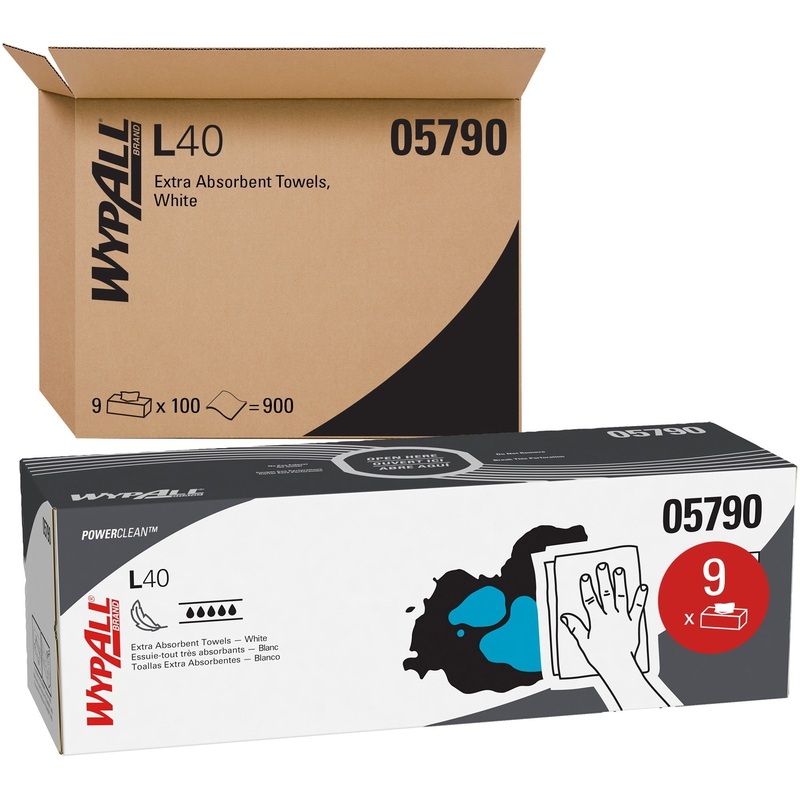 Wypall Power Clean L40 Extra Absorbent Towels – KCC05790