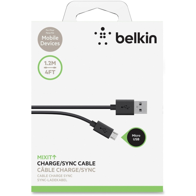 Belkin Tangle Free Micro USB ChargeSync Cable – BLKF2CU012BT04