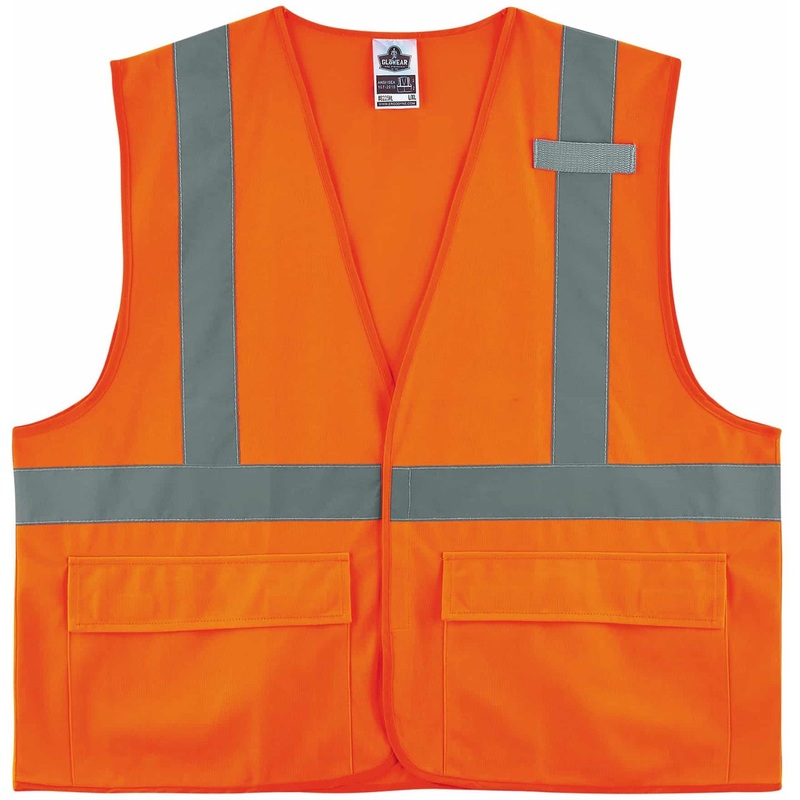 GloWear 8225HL Type R Class 2 Standard Solid Vest – EGO21175