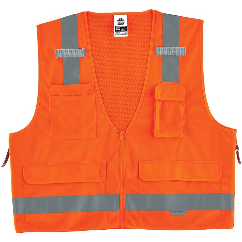GloWear 8250Z Type R Class 2 Surveyors Vest – EGO21413