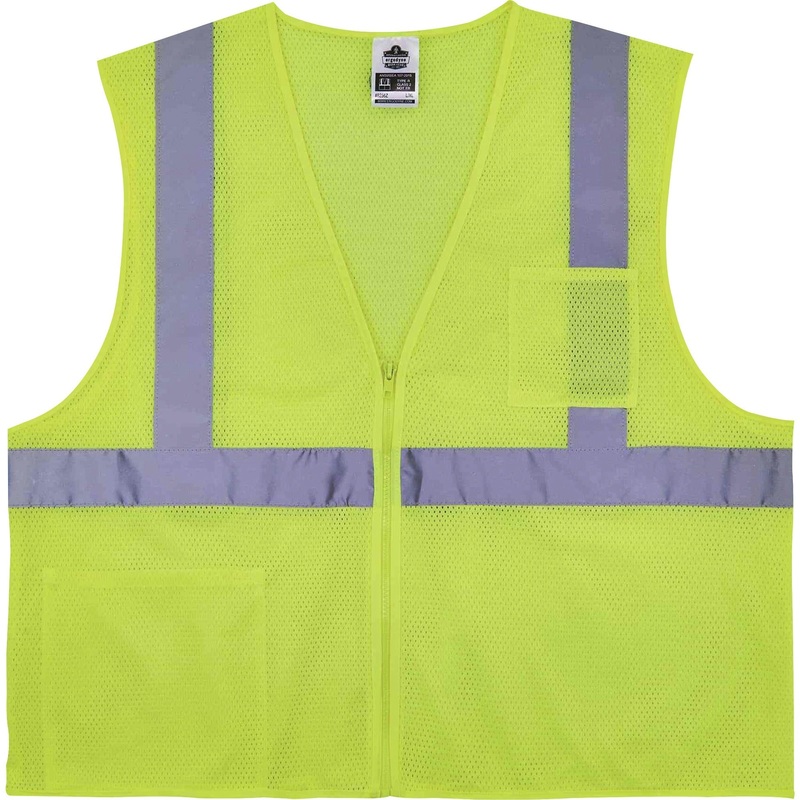 GloWear 8256Z Treated Polyester Hi-Vis Class 2 Vest – EGO21575