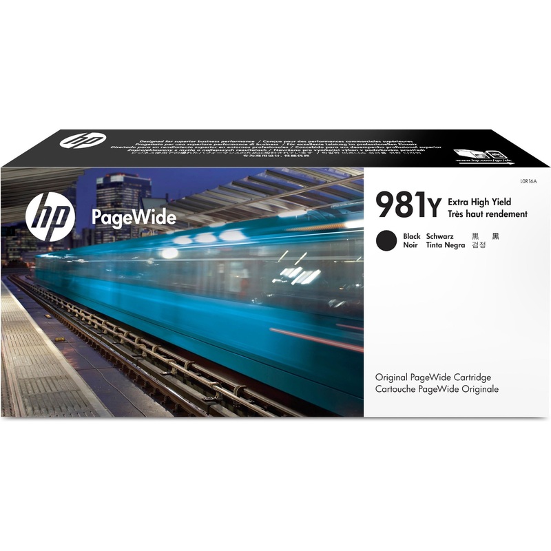 HP 981Y (L0R16A) Original Extra High Yield Page Wide Ink Cartridge – Black – 1 Each – HEWL0R16A
