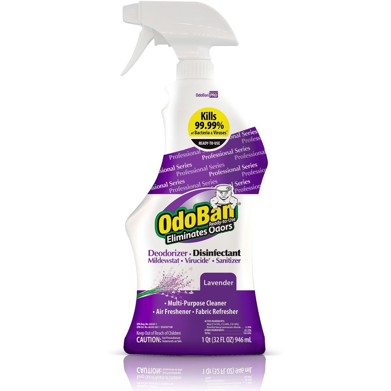OdoBan Lavender Deodorizer Disinfectant Spray – ODO910162QC12