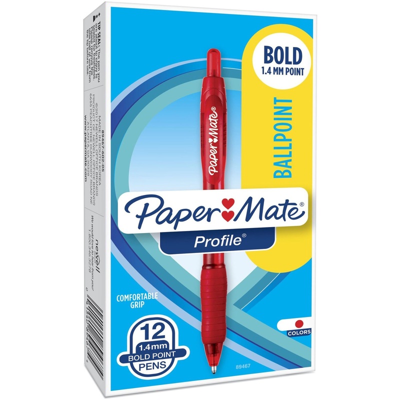 Paper Mate Profile Retractable Ballpoint Pens – PAP89467