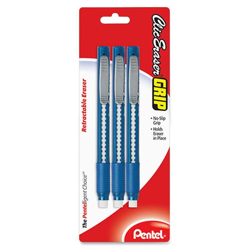 Pentel Clic Retractable Eraser – PENZE21BP3K6