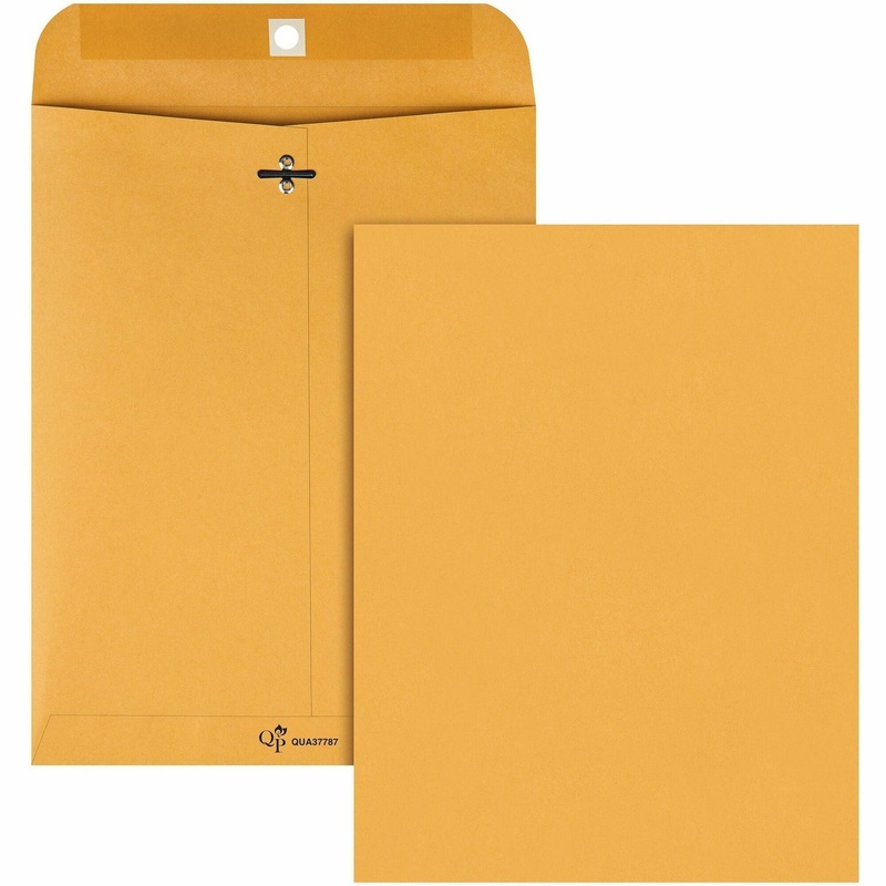 Quality Park 8-3/4 x 11-1/2 Extra Heavy-duty Clasp Envelopes – QUA37787