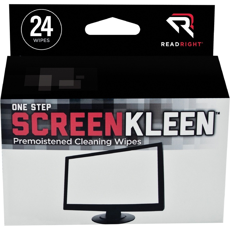 Read Right One Step CRT Screen Cleaning Wipes – REARR1209