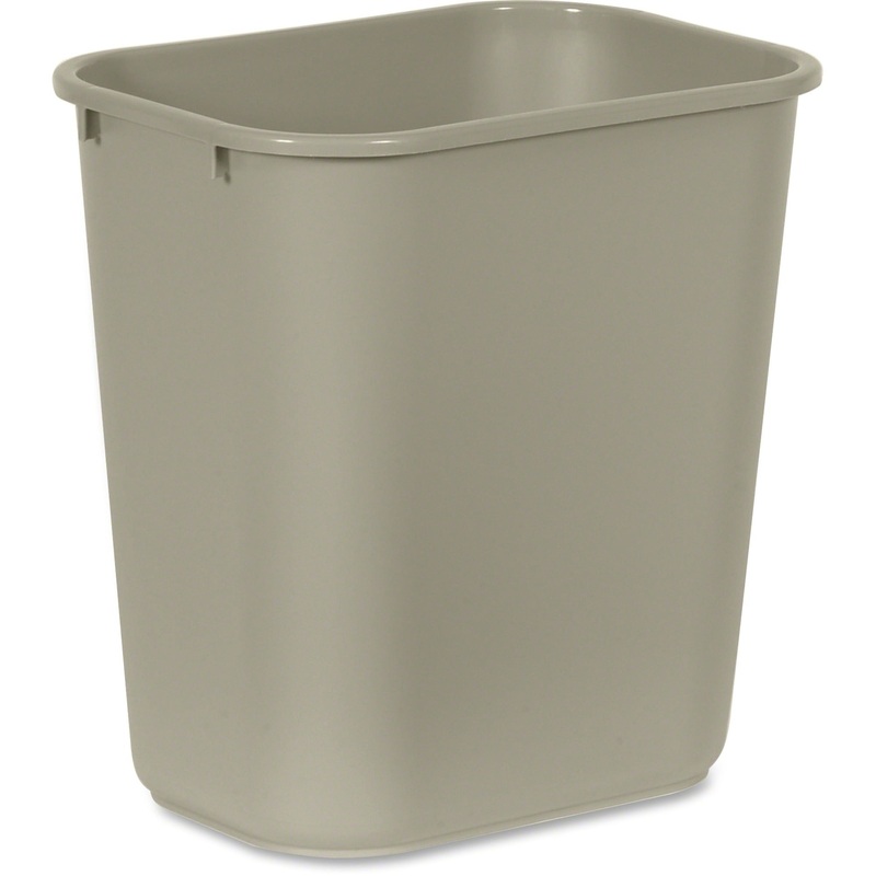 Rubbermaid Commercial 28 QT Medium Deskside Wastebasket – RCP295600BG