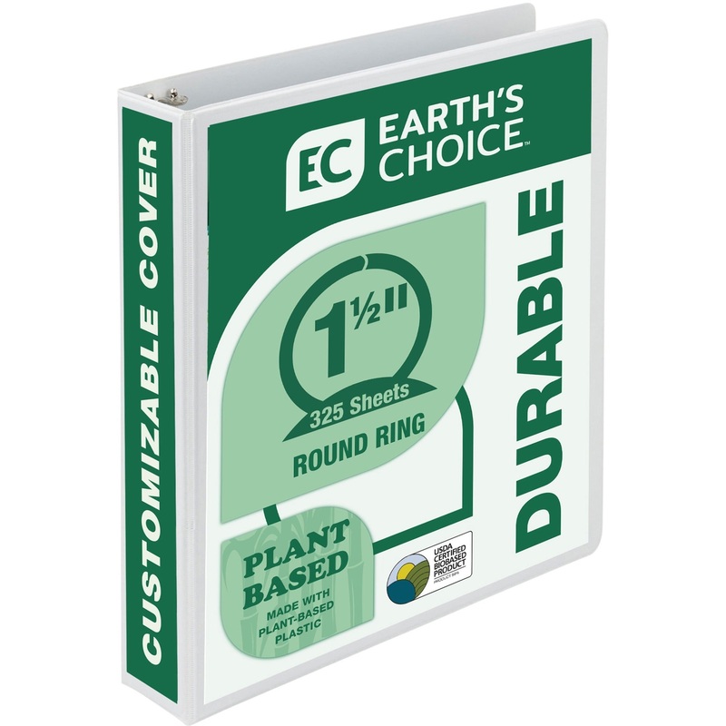 Samsill Earth’s Choice Plant-based Durable View Binder – SAM18957