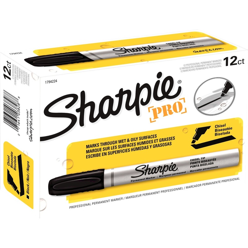Sharpie Pro Chisel Tip Markers – SAN1794224