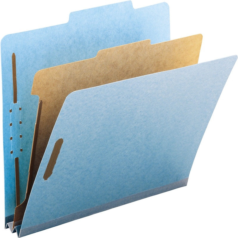 Smead 2/5 Tab Cut Letter Recycled Classification Folder – SMD13721