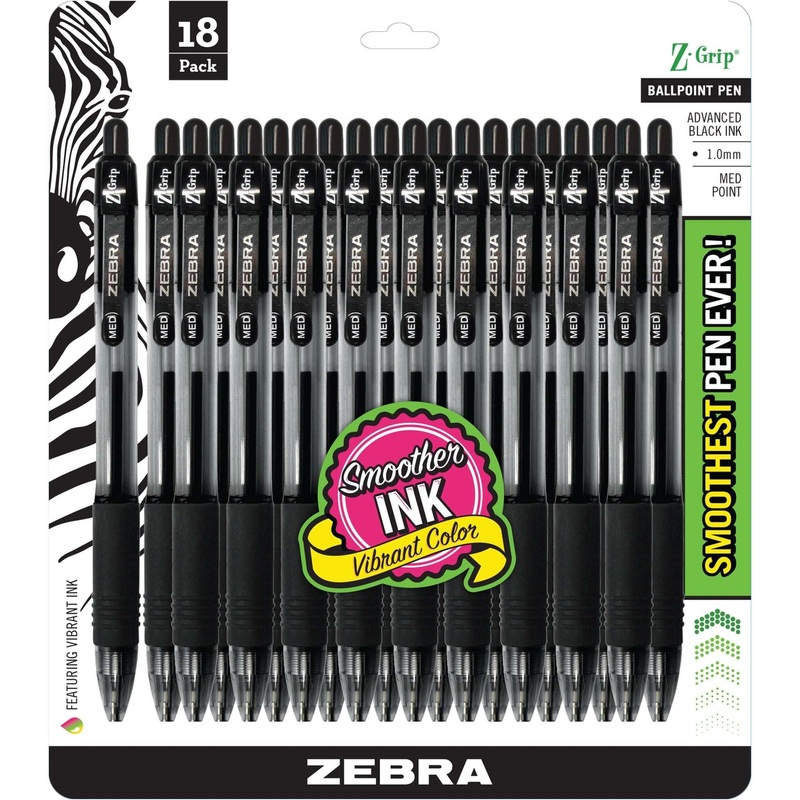 Zebra Z-Grip Retractable Ballpoint Pens – ZEB22218