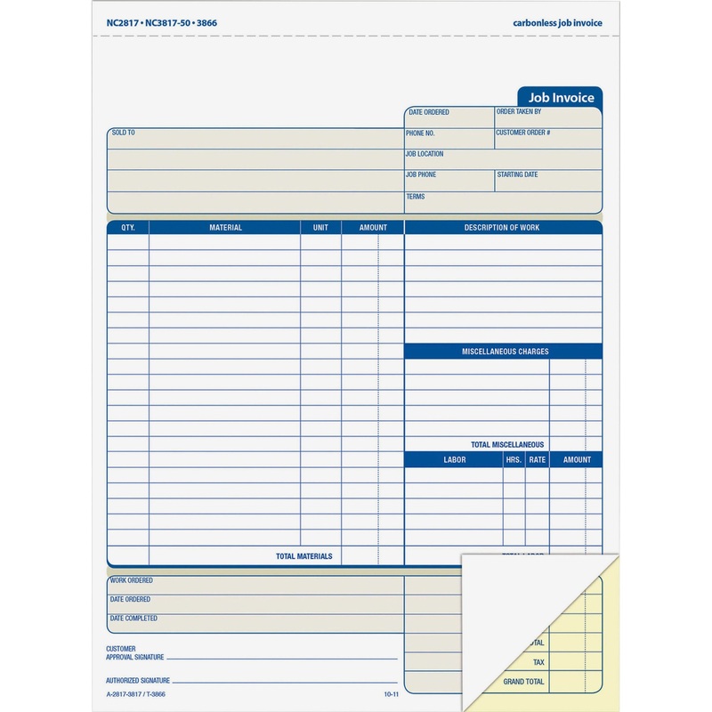 Adams Contractor Forms – ABFNC2817