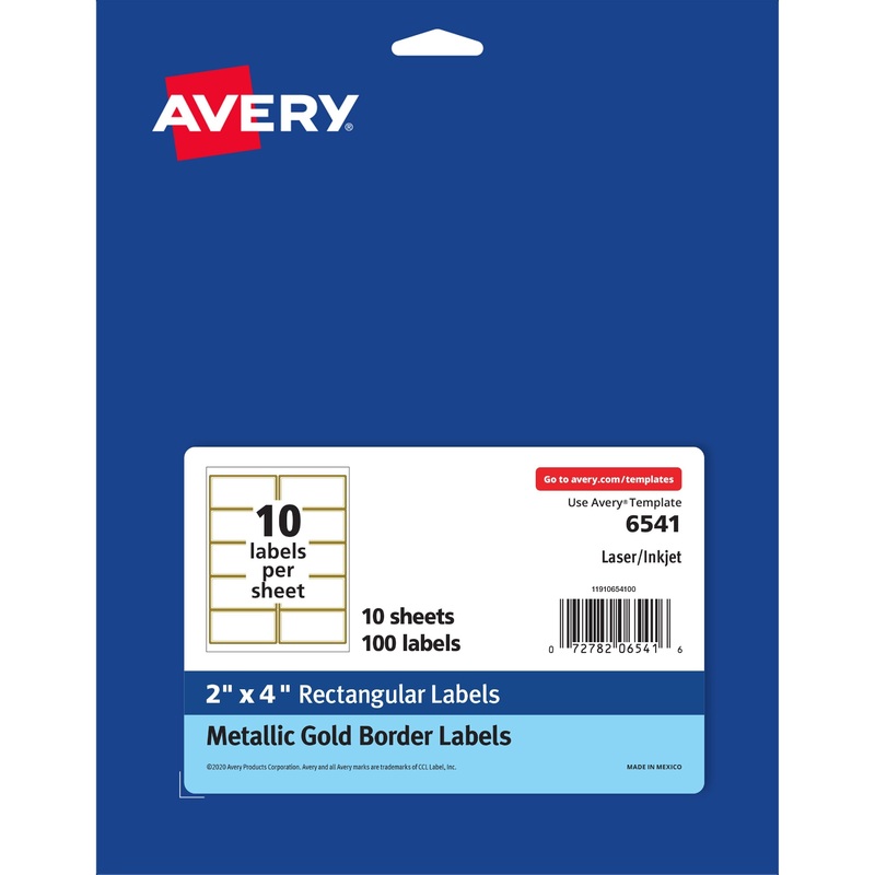 Avery Permanent Address Labels – AVE6541