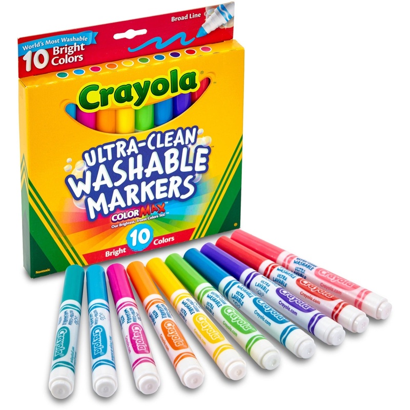 Crayola Ultra-Clean Washable Markers – CYO587855