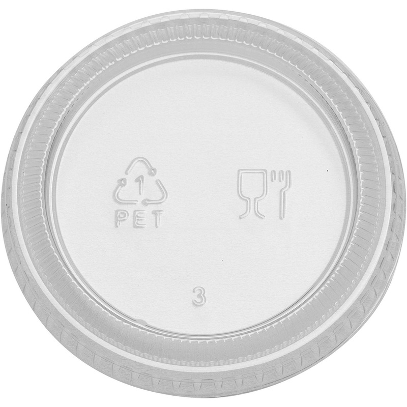 Dixie Portion Cup Lids by GP Pro – DXEPL20CLEAR