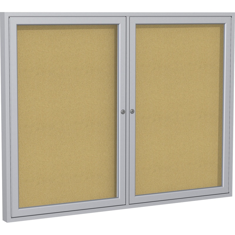 Ghent 2-Door Enclosed Bulletin Board – GHEPA23660K