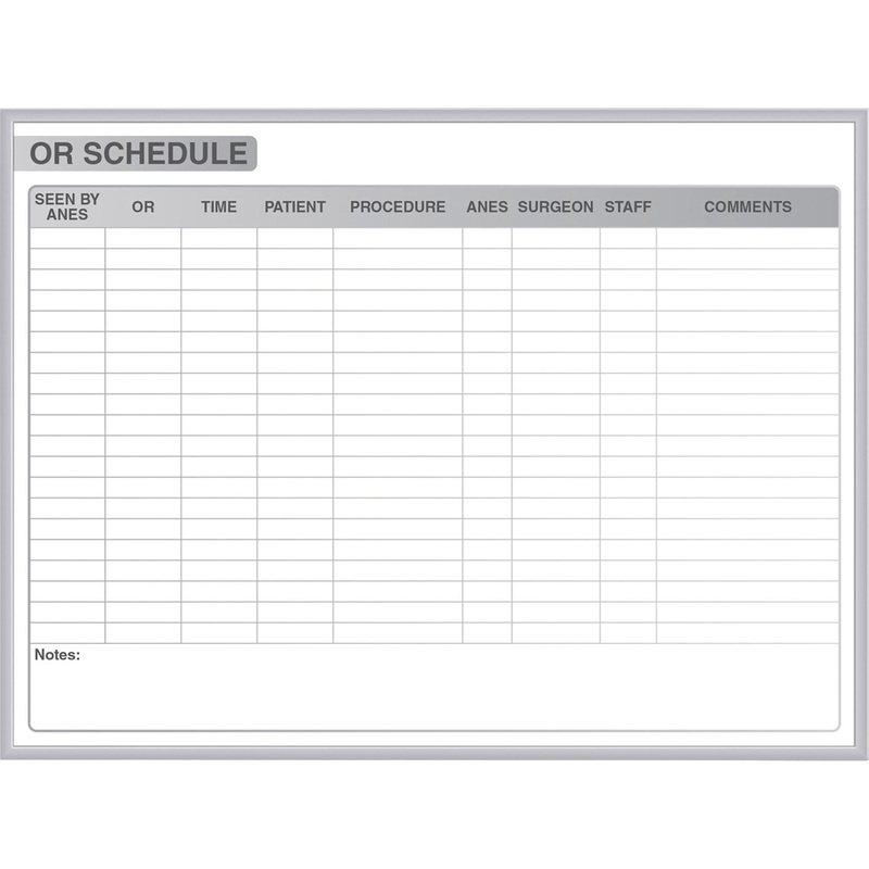 Ghent Healthcare Whiteboard – GHEGRPM313S48