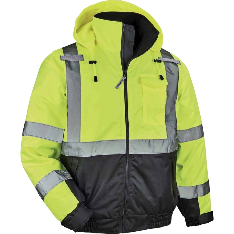 GloWear 8377 Type R Class 3 Hi-Vis Quilted Bomber Jacket – EGO25622