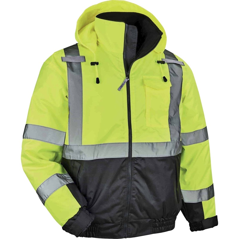 GloWear 8377 Type R Class 3 Hi-Vis Quilted Bomber Jacket – EGO25627
